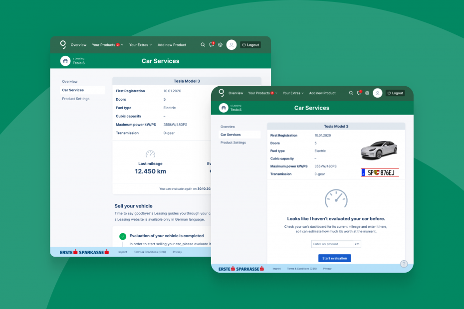 Screenshot from the CarService Plugin