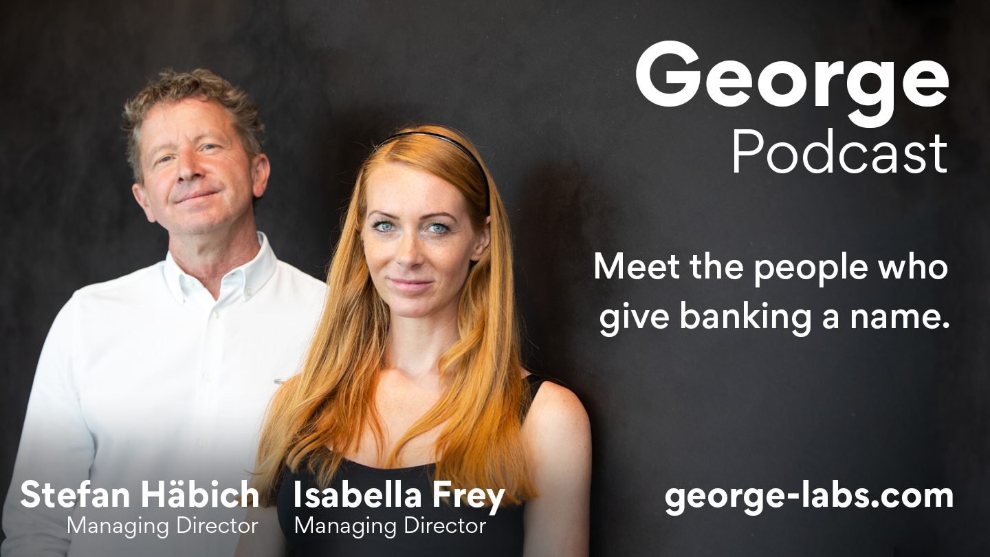 Portraits of Stefan Häbich and Isabella Frey, looking back at 10 years of George